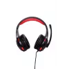 Kabelgebundenes Gaming-Headset GEMBIRD GHS-U-5.1-01 — Over-Ear, 5.1-Unterstützung, 20–20.000 Hz, 2 m Kabel, Rot/Schwarz