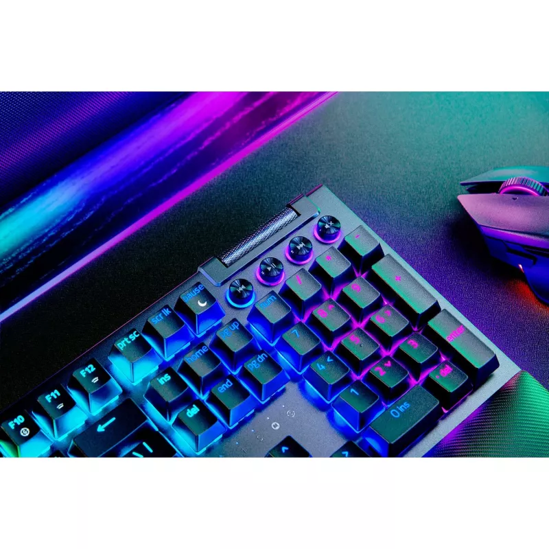 Razer SchwarzWidow V4 Pro Tastatur Gaming USB QWERTZ German Schwarz