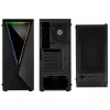 Kolink VOID RGB Tower-Gehäuse Schwarz LED-Lüfter Fenster Staubfilter PC E