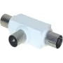 T-Steckverbinder ShiverPeaks 83200 mit 2 Kupplungen und 1 Stopfen