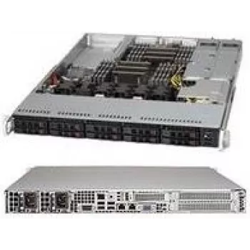 Servergehäuse Supermicro SuperChassis 116AC2-R706WB2 Rack Schwarz