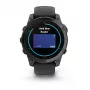 Garmin Fenix E 3,3 cm (1,3) AMOLED 47 mm Digital 416 x 416 Pixel Touchscreen Schwarz Wi-Fi GPS (Satellit)