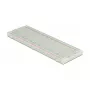 Breadboard DELOCK 18313 — lötfreies Prototyping-Board, Kunststoff, 55×165×9 mm, weiß