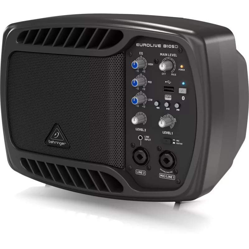 Behringer B105D Lautsprecher Full Range Schwarz Kabelgebunden & Kabellos 50 W
