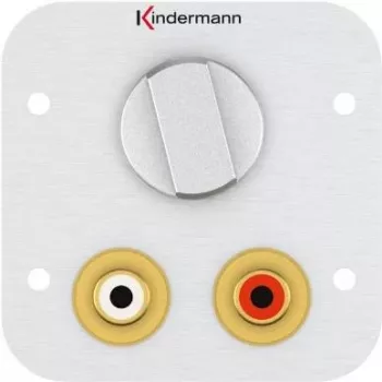 Steckdose 2 x RCA Kindermann 7441000518