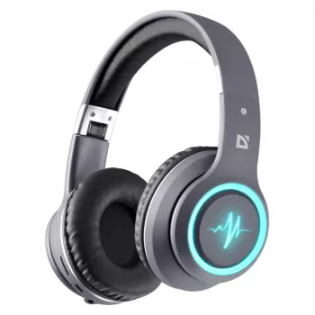Headset DEFENDER FREEMOTION B571 LED kabellos binaural, 4 cm Treiber, 6–8 h Akku, geschlossene Bauweise, 20–20000 Hz