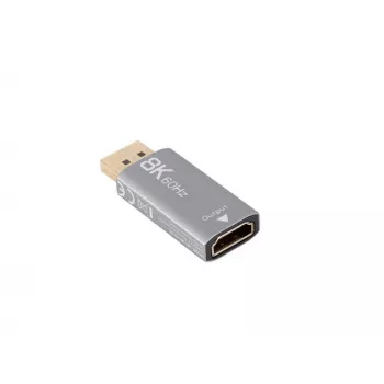 Lanberg AD-DP-HD-03 Videokabeladapter 0 m DisplayPort HDMI Silber