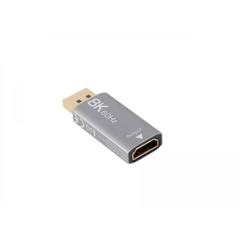 Lanberg AD-DP-HD-03 Videokabeladapter 0 m DisplayPort HDMI Silber