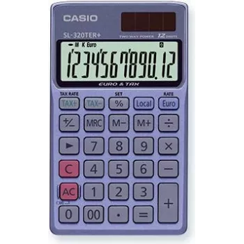 Taschenrechner Casio SL-320TER+ Basic Blau