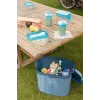 Tragbarer 20L Curver Tourist-Kühlbox 262277 Blau — 20-L-Reisekühler aus Polypropylen mit Tragegriff, 396×265×428 mm, 1,8 kg
