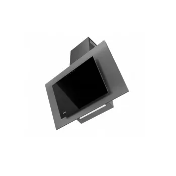 AKPO WK-4 Schwarz 2.0 60 GRAY/ Schwarz GLASS T300 Linear LED/Controller Dunstabzugshaube