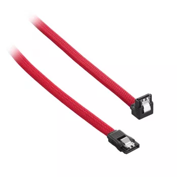 ModMesh Rechtwinkliges SATA-3-Kabel 30 cm - Rot - Kabel - Digital/Daten (CM-CAB-RSAT-N30KR-R)
