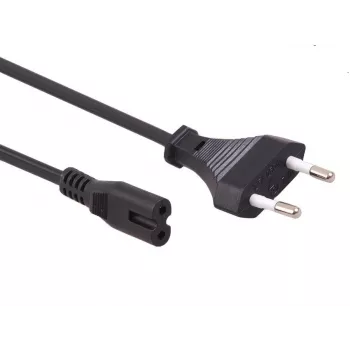 Stromkabel MACLEAN MCTV-809 — 1,5 m, Netzstecker Typ C auf C1-Kupplung, 220–250 V