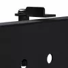 Ergo Office Schreibtisch-Trennwand / Organizer, max. Belastung 10 kg, Whiteboard, Breite 1116 mm, schwarz, ER-301 B