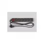 Überspannungsschutz REV 512380555 Schwarz 6 AC-Ausgänge 250 V 1,4 m