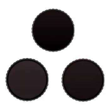 Kamerafilter DJI Osmo Action ND-Filter-Set Schwarz ND8 ND16 ND32