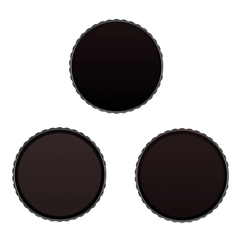 Kamerafilter DJI Osmo Action ND-Filter-Set Schwarz ND8 ND16 ND32
