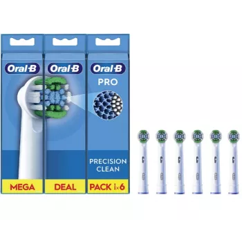 Oral-B EB20RX-6 Precision Clean Aufsteckbürsten, 6 Stück
