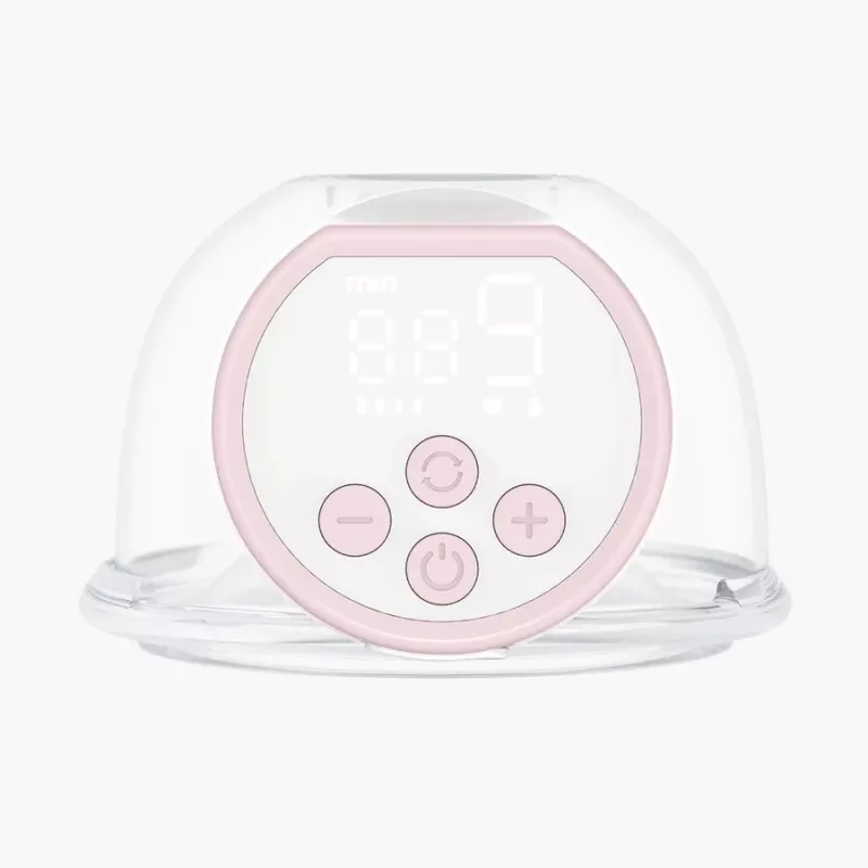 Momcozy S12 Pro Doppelte elektrische Milchpumpe Pink, 180 ml