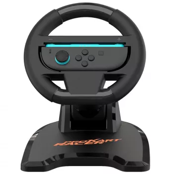 Racing Wheel SUBSONIC SA5727-1 für Nintendo Switch — einstellbare Empfindlichkeit, Kart-Racer-Design
