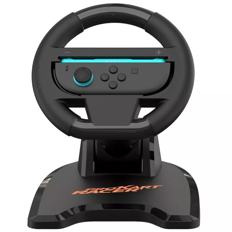 Racing Wheel SUBSONIC SA5727-1 für Nintendo Switch — einstellbare Empfindlichkeit, Kart-Racer-Design
