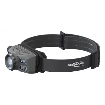 Ansmann HD450FRS Schwarz, graues Stirnband-Taschenlampe LED