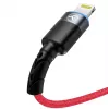 USB-auf-Lightning-Datenkabel Tellur, 3A, 1,2 m, LED-Anzeige, rot