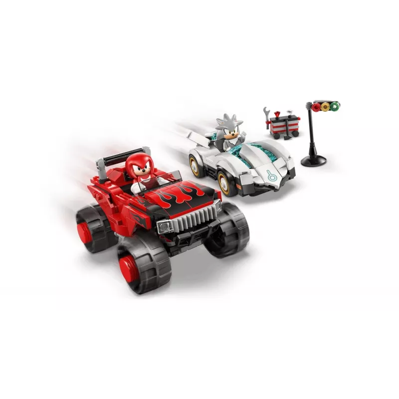 LEGO SONIC THE HEDGEHOG 77118 Silvers Auto gegen Knuckles‘ Monster-Truck