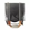 Luftkühler Gembird CPU-HURACAN-ARGB-X130 12 cm Schwarz Weiß