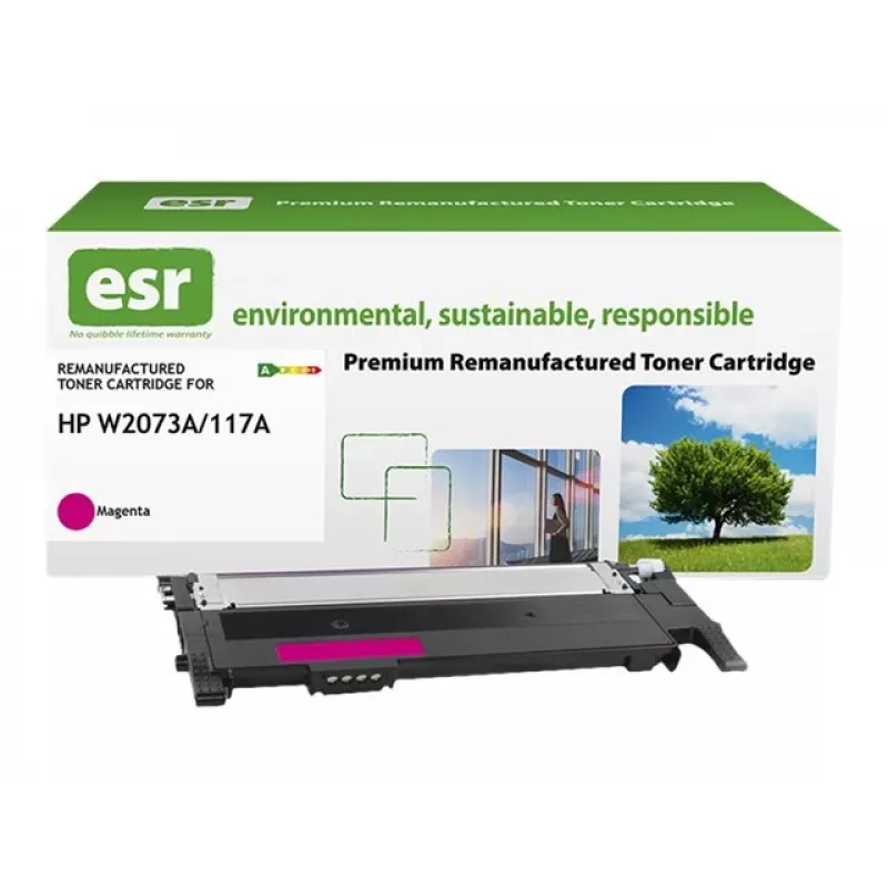 ESR Tonerkartusche kompatibel mit HP W2073A Magenta wiederaufbereitet 1.000 Seiten