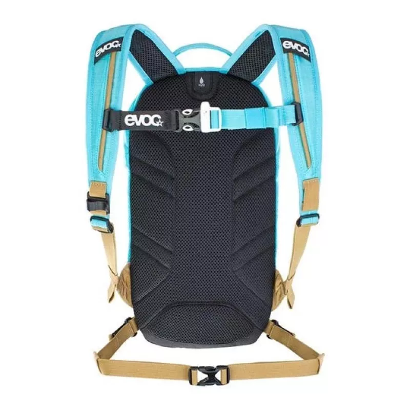 Sportrucksack EVOC Joyride 4 Blau Gold 5L 2L Trinkblase