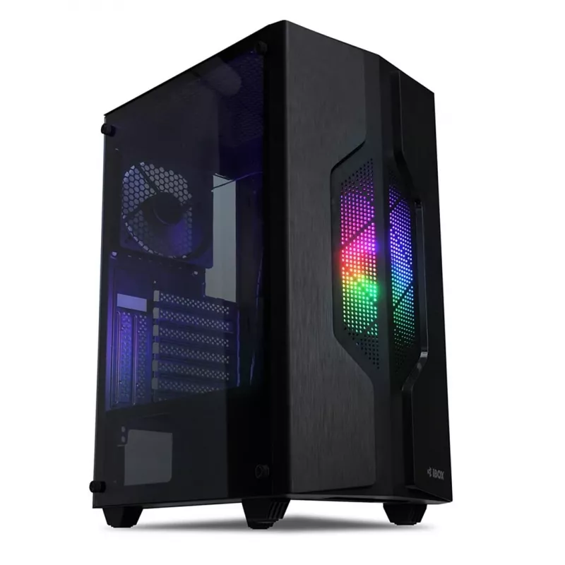 iBox CETUS 908 Midi Tower Schwarz