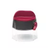 Manueller Zerkleinerer JATA HMAQ4508 Schwarz Pink Edelstahlklinge