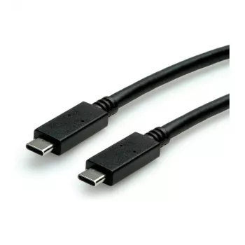 USB-Kabel ROLINE 11.02.9057 USB 3.2 Gen 2 1m USB C Schwarz