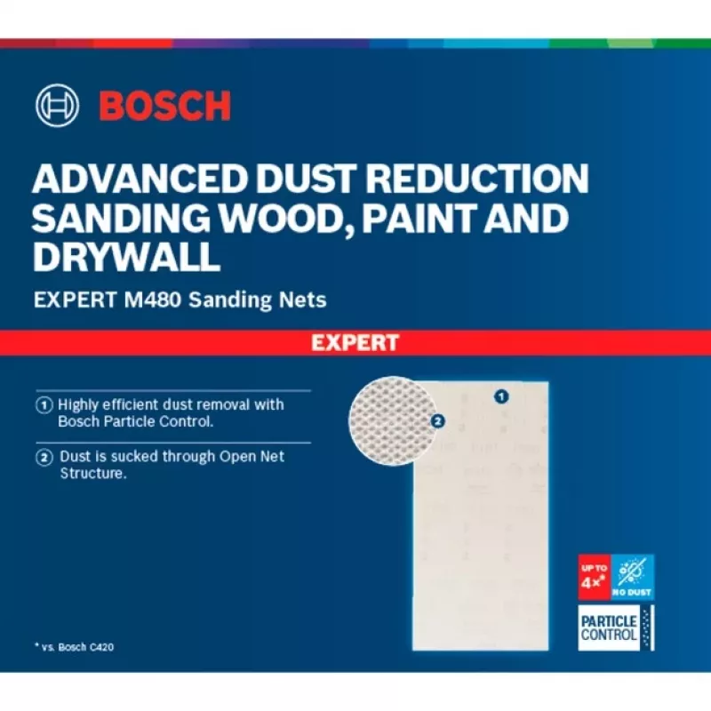 Bosch Expert M480 Schleifnetz