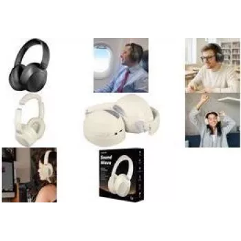 LogiLink BT0071 Over Ear Headphones Bluetooth Schwarz (BT0071)