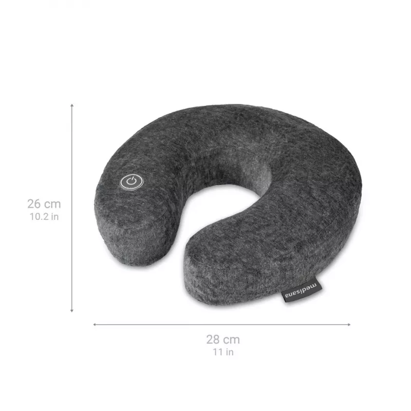 Nackenmassagegerät Medisana NM 870 - grau, batteriebetriebener Vibrationsmassager