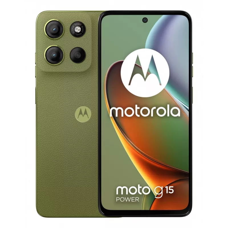 Motorola moto g15 power 17.1 cm (6.72 Zoll) Dual-SIM Android 15 4G USB Type-C 8 GB 512 GB 6000 mAh Grün