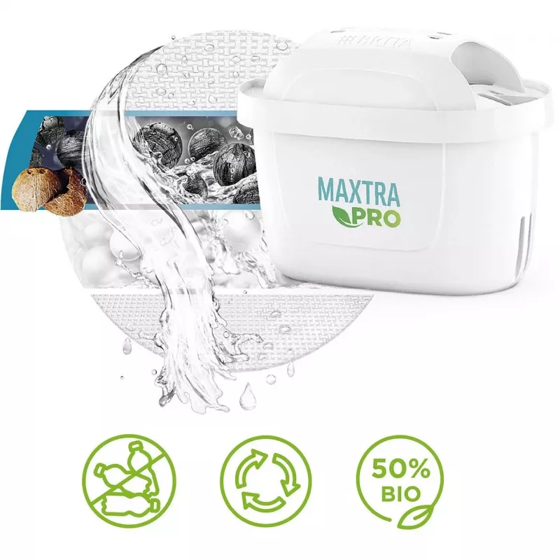 Wasserfilterkartusche Brita 122027 4 Stück Weiß
