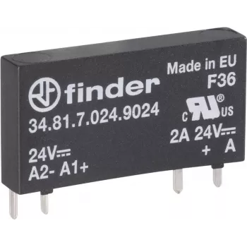 Finder Solid-State-PCB-Relais, Serie 34 34.81.7.024.9024 Laststrom 2 A Schaltspannung 24 V/DC (34.81.7.024.9024)