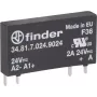 Finder Solid-State-PCB-Relais, Serie 34 34.81.7.024.9024 Laststrom 2 A Schaltspannung 24 V/DC (34.81.7.024.9024)