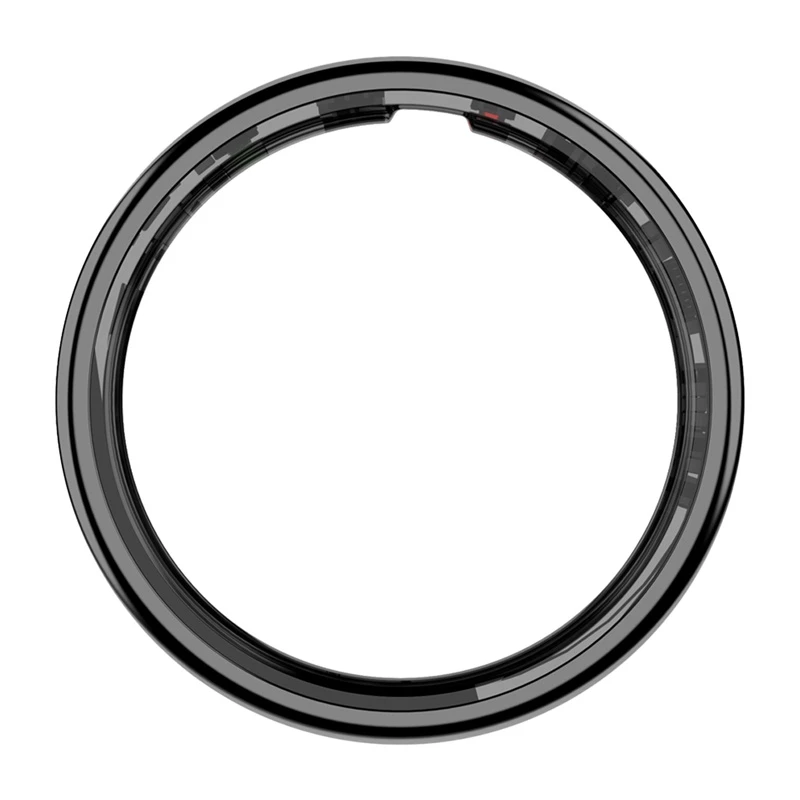 Smart Ring Colmi R12 17,9 mm Größe 7 schwarz — tragbarer Gesundheits- & Benachrichtigungsring