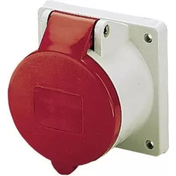 Einbausteckdose TA 32 A, 5p, 6h, 400 V, IP44 1276 – Einbausteckdose TA – 32A5p 6h400V (1276)