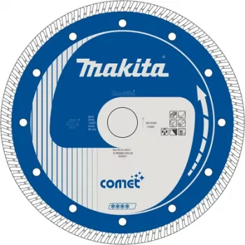 Makita B-13013 COMET Diamant-Trennscheibe Durchmesser 180 mm Innendurchmesser 22,23 mm 1 Stück