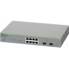 ALLIED Gigabit webSmart Switch 8x 10/100/1000TX + 2x SFP Ports EU Netzkabel (AT-GS950/10 V2-50)