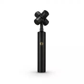 Studiomikrofon RØDE NT-SF1 — kabelgebundenes Kondensatormikrofon, 20–20000 Hz, Empfindlichkeit −30.4 dB, 63 Ω Ausgangsimpedanz, Messinggehäuse, schwarz