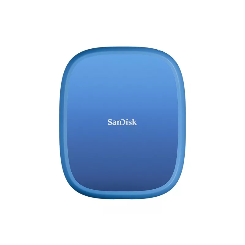 SanDisk Creator Phone Externe Festplatte mit MagSafe, SSD, 2TB, Blau, SDSSDE62C-2T00-G25