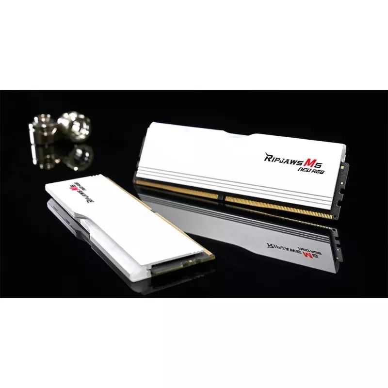 DIMM 64 GB DDR5-6000 (2x 32 GB) Dual-Kit, Speicher F5-6000J3238G32GX2-RM5NRW, Ripjaws M5 Neo, AMD EXPO
