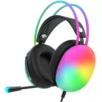 Cian Technology GmbH INCA Gaming-Headset IGK-X8S 7.1 USB RGB-LED schwarz - Headset