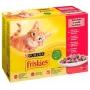 Friskies Mix Fleisch - Nassfutter für Katzen - 12 x 85 g